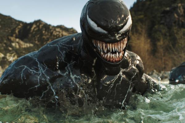 A screenshot of Tim Hardy as the creature in 