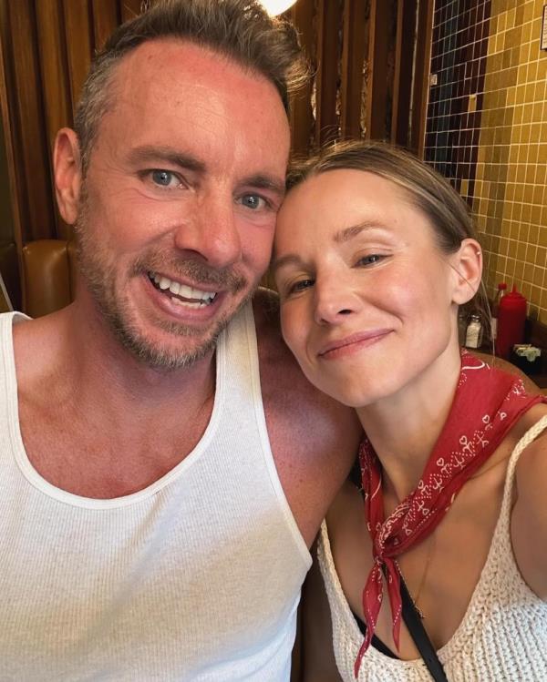 Dax Shepard and Kristen Bell. 
