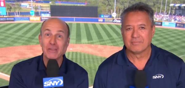 Gary Cohen had some fun at Keith Hernandez's expense.