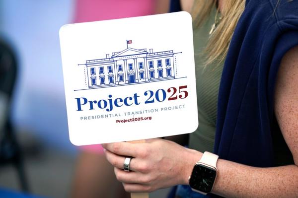 Many of the video's points reflected co<em></em>ncerns over Project 2025.
