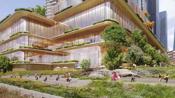A new animated video of the 12 billion casino complex was released by Related/Wynn.