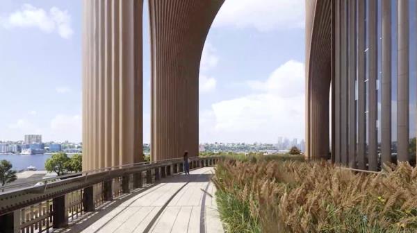 Some local advocates claimed the project would block views.