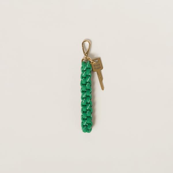 Miu Miu 's gimp lanyard. 