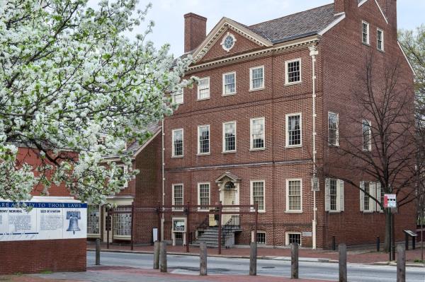 Historic City Tavern in Philadelphia, Pennsylvania.