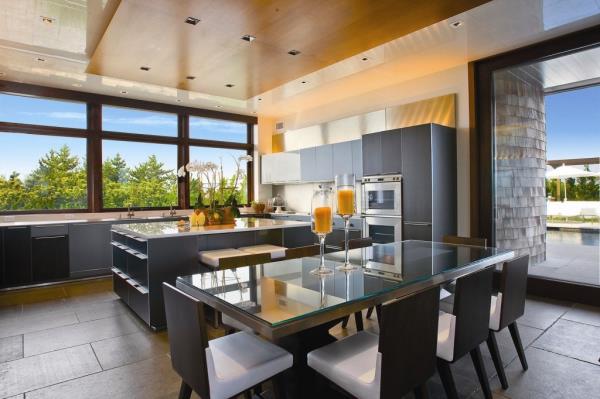 The kitchen.