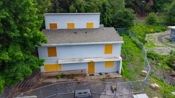 The house wher<em></em>e four University of Idaho students were murdered in Moscow.