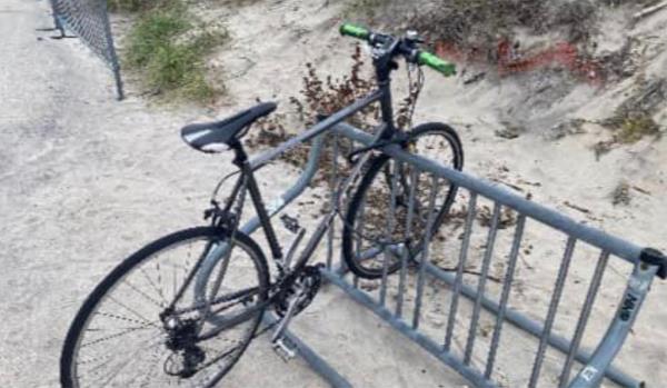McDonnell's bike was found at the beach