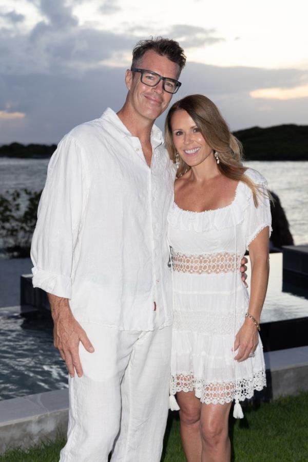 Ryan and Trista Sutter on vacation for her 50th birthday