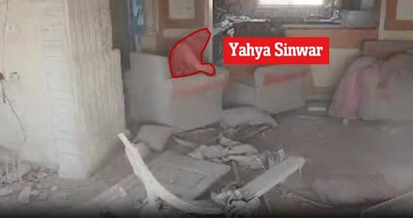 A video showing Hamas leader Yahya Sinwar moments before he was killed.