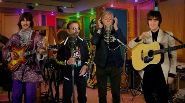 Grabs of new Beatles video