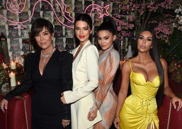 Kris Jenner, Kendall Jenner, Kylie Jenner and Kim Kardashian attend an intimate dinner hosted by The Business of Fashion.