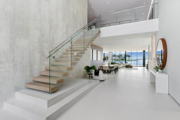A statement door leads the way inside.