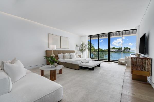 One of eight bedrooms.