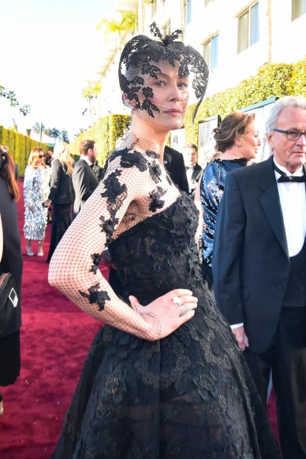 Rosamund Pike reveals she 'smashed up' her face in skiing accident ahead of Golden Globes 2024