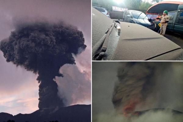 印度尼西亚马拉皮火山再次爆发，导致至少100人撤离