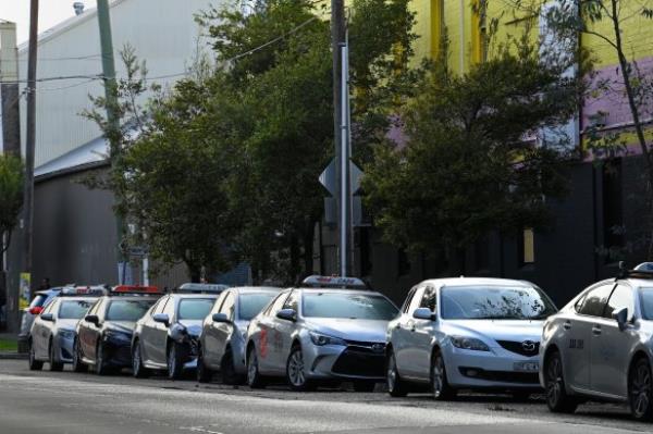 Long lines of dumped or smashed taxis and ride-share vehicles have become a common sight in the southern part of Marrickville.