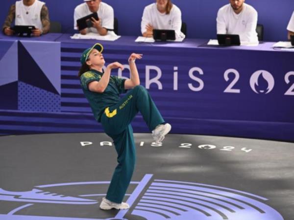 Australian breakdancer Rachael 
