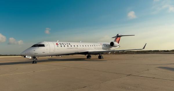 SkyWest为达美航空引入首架庞巴迪CRJ550