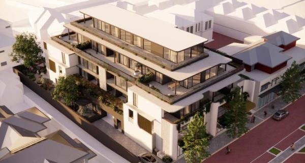 Proposed North Beach apartment development.