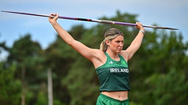 Kate O'Co<em></em>nnor during a Team Ireland athletics squad training session ahead of the 2024 Paris Olympic Games