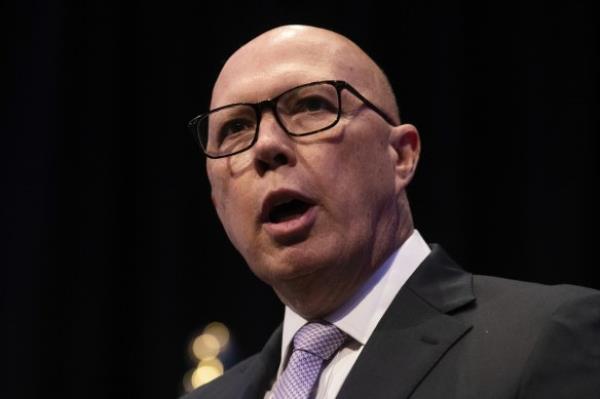 Peter Dutton says central banks in other countries are cutting interest rates but Australia cannot as inflation remains sticky.