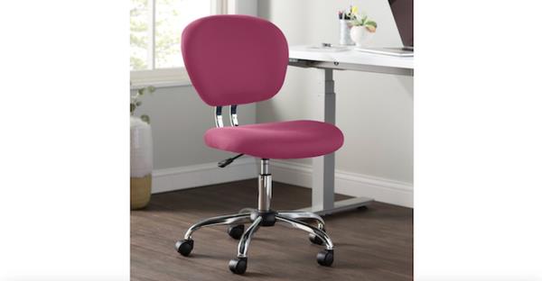 Wayfair Basics? Mid-Back Mesh Padded Swivel Task Office Chair with Chrome ba<em></em>se