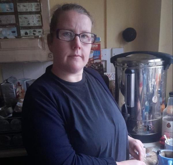 Ruth Holden in her kitchen