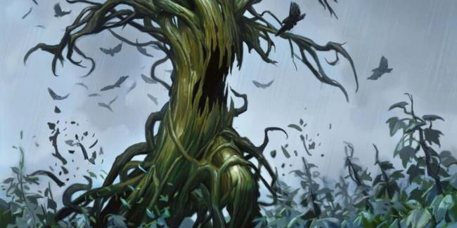 A mo<em></em>nstrous tree on a rampage.