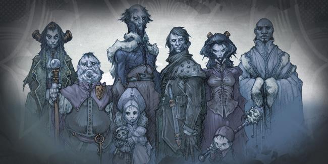 Barovians, the inhabitants of Strahd's domain.