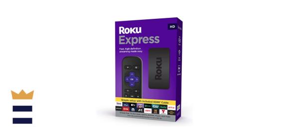 Roku Express HD Basic Streaming Media Player With HDMI Cable And Remote