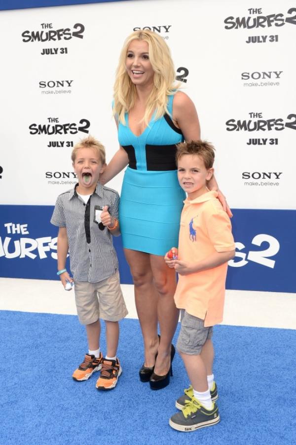 britney spears and sons sean and jayden
