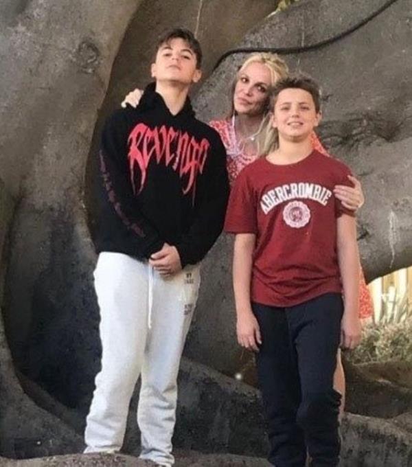 britney spears and sons sean and jayden