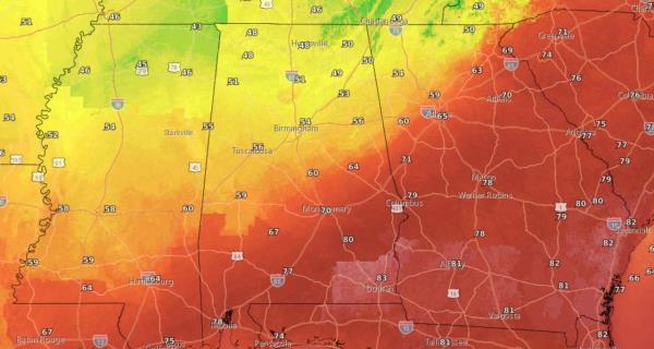 3 p.m. temperatures