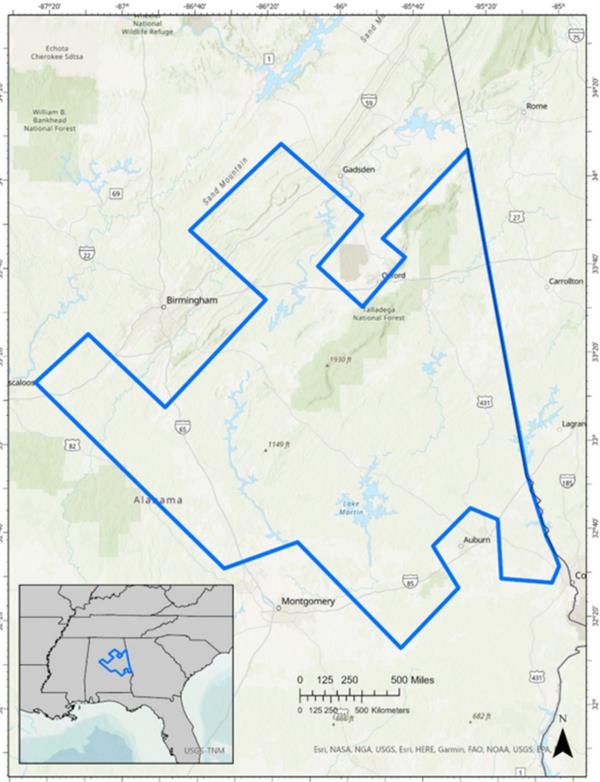 Survey map